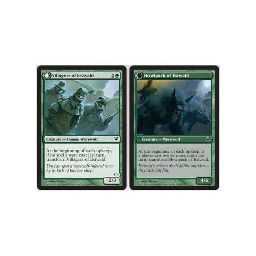 Villagers of Estwald (Howlpack of Estwald) (foil)