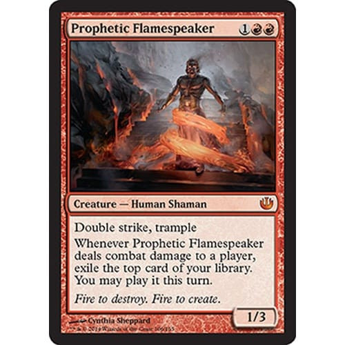 Prophetic Flamespeaker (foil)