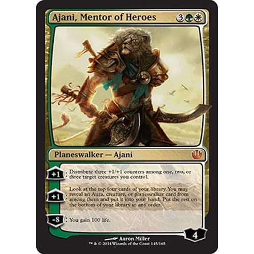 Ajani, Mentor of Heroes (foil)
