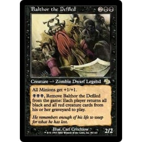 Balthor the Defiled (foil)