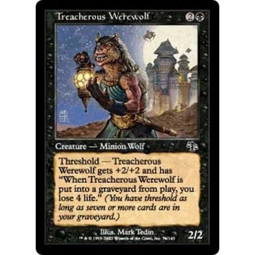 Treacherous Werewolf (foil)