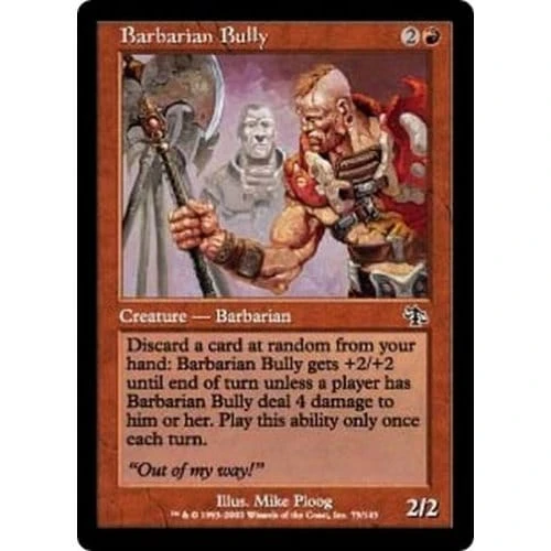 Barbarian Bully (foil)