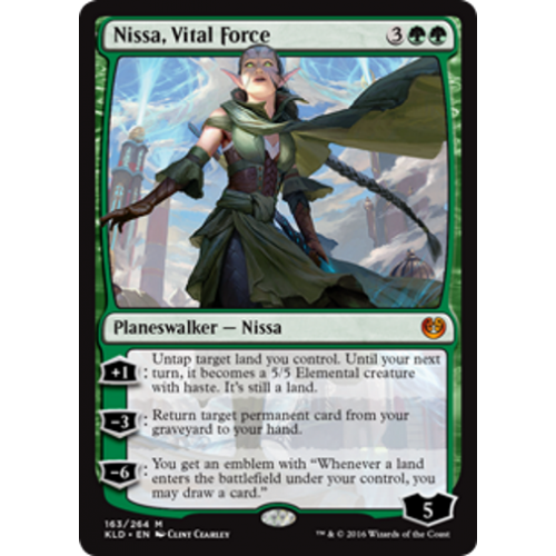 Nissa, Vital Force (foil)