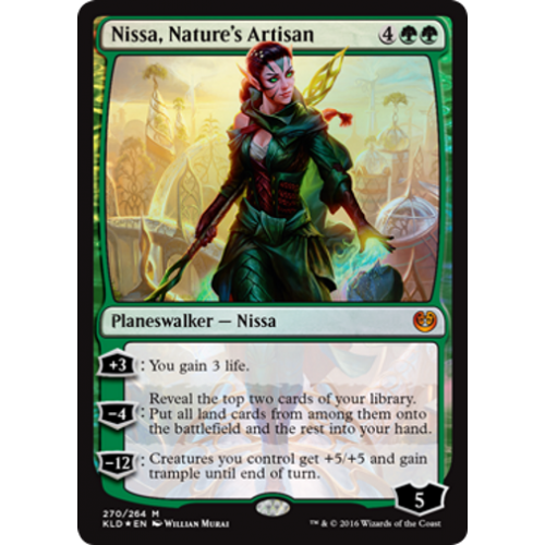 Nissa, Nature's Artisan (Planeswalker Deck Foil)
