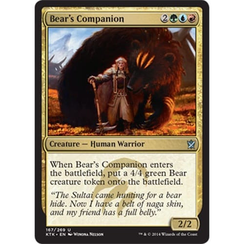 Bear's Companion | Khans of Tarkir