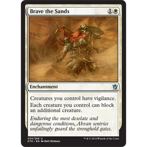 Brave the Sands (foil) | Khans of Tarkir
