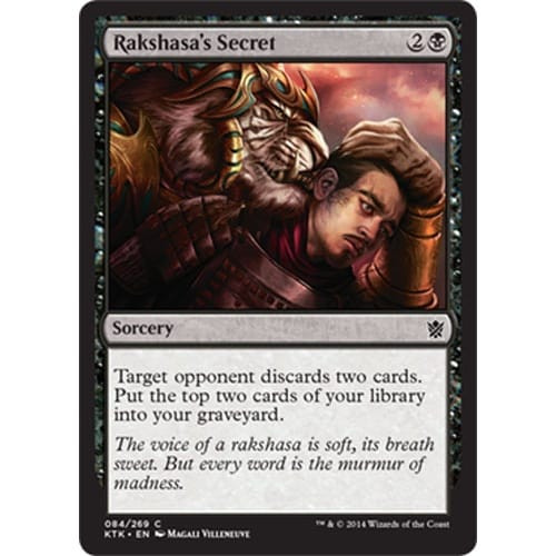 Rakshasa's Secret (foil) | Khans of Tarkir