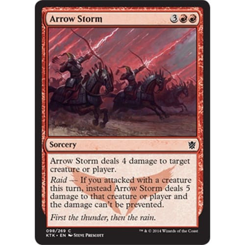 Arrow Storm (foil) | Khans of Tarkir