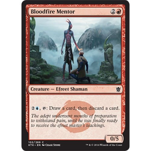 Bloodfire Mentor (foil)