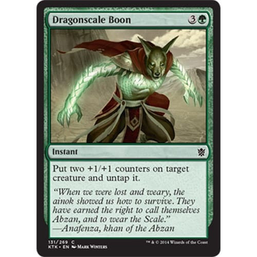 Dragonscale Boon (foil)