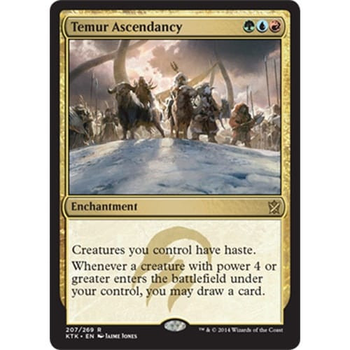 Temur Ascendancy (foil) | Khans of Tarkir