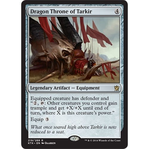 Dragon Throne of Tarkir (foil) | Khans of Tarkir