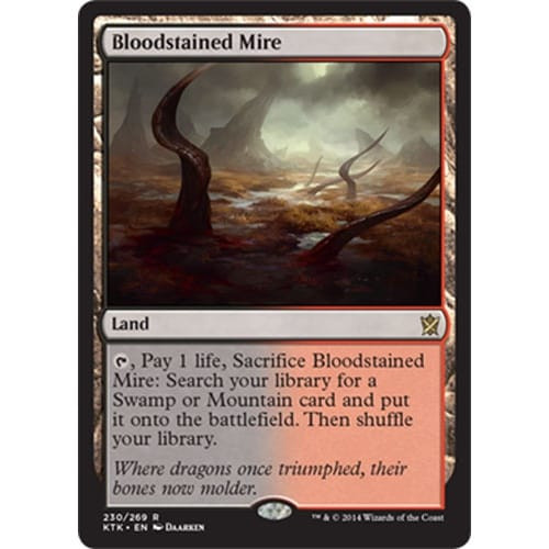 Bloodstained Mire (foil) | Khans of Tarkir