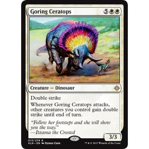 Goring Ceratops (foil) | Ixalan