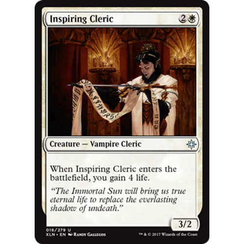 Inspiring Cleric (foil)