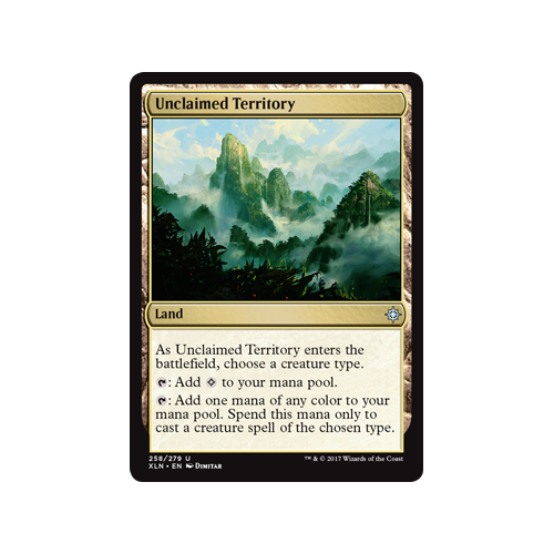 Unclaimed Territory (foil)