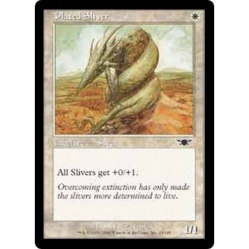 Plated Sliver
