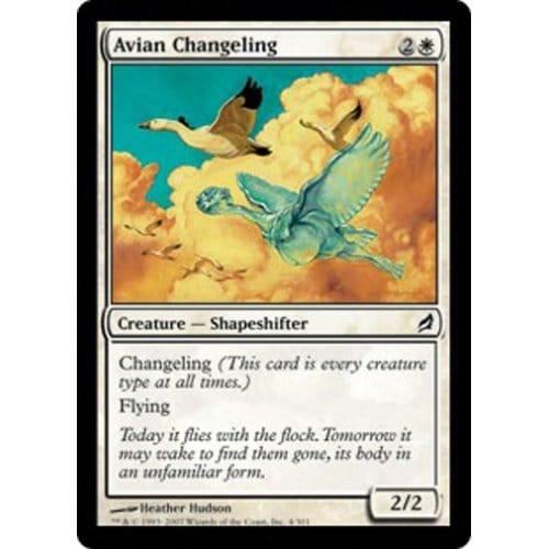 Avian Changeling (foil)