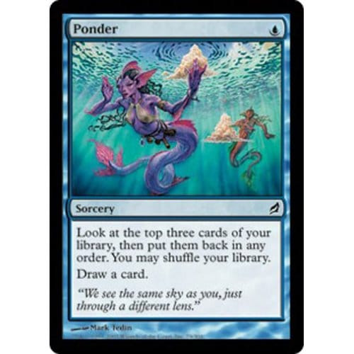 Ponder  (foil) | Lorwyn