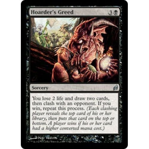 Hoarder's Greed (foil) | Lorwyn