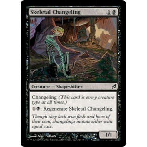 Skeletal Changeling (foil) | Lorwyn