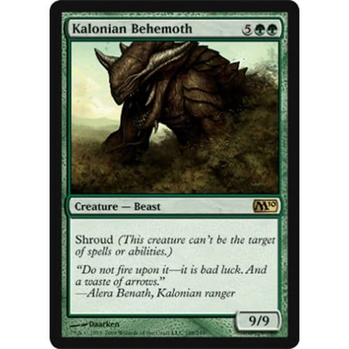 Kalonian Behemoth (foil) | Magic 2010 Core Set