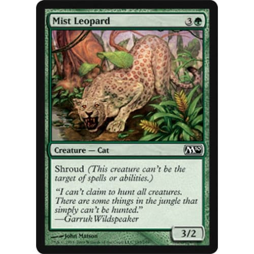 Mist Leopard (foil) | Magic 2010 Core Set