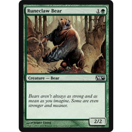 Runeclaw Bear (foil) | Magic 2010 Core Set