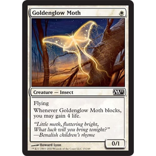 Goldenglow Moth