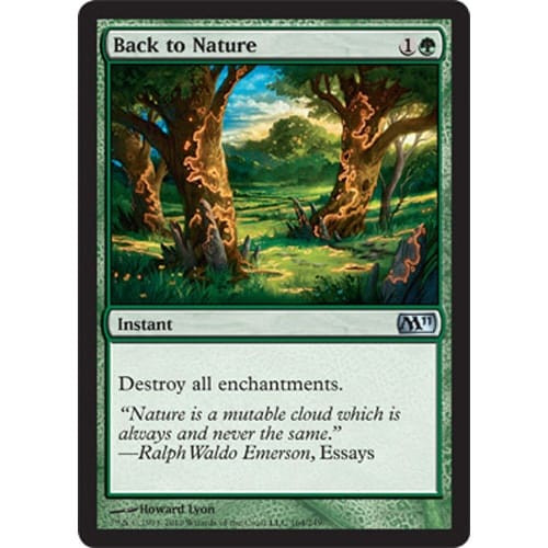 Back to Nature