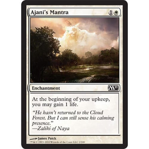 Ajani's Mantra  (foil) | Magic 2011 Core Set