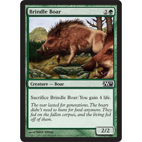 Brindle Boar  (foil) | Magic 2011 Core Set