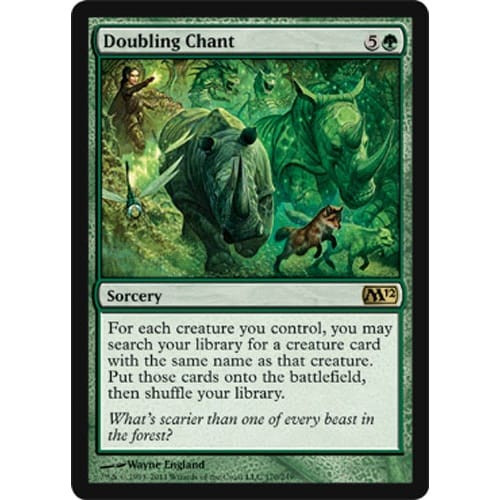 Doubling Chant | Magic 2012 Core Set