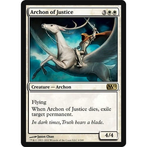 Archon of Justice (foil) | Magic 2012 Core Set