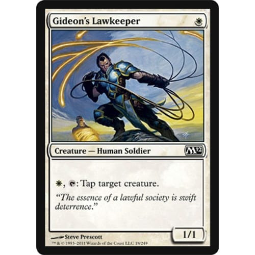 Gideon's Lawkeeper (foil) | Magic 2012 Core Set