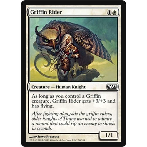 Griffin Rider (foil) | Magic 2012 Core Set