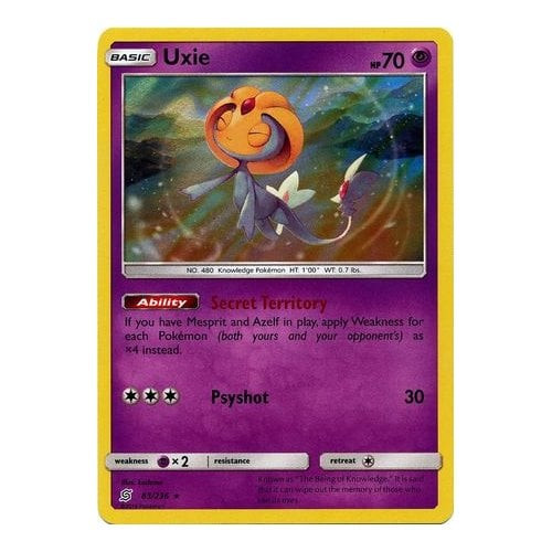 SM Unified Minds 083/236 Uxie (Holo)