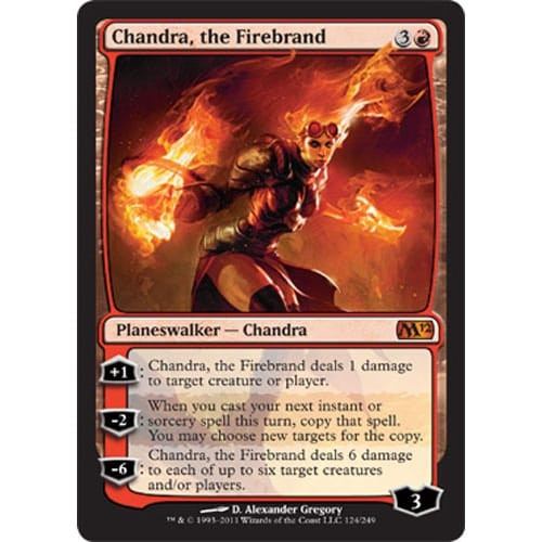 Chandra the Firebrand (foil) | Magic 2012 Core Set