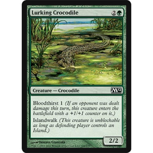 Lurking Crocodile (foil)