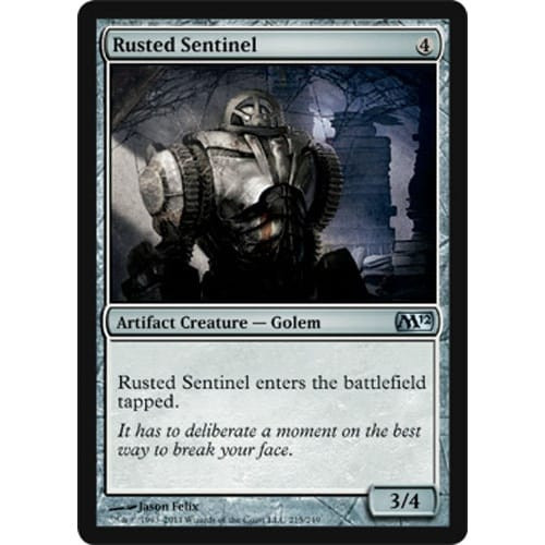 Rusted Sentinel (foil) | Magic 2012 Core Set
