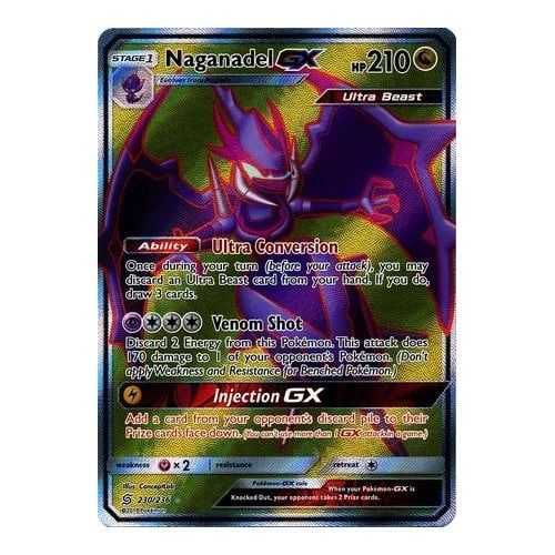 SM Unified Minds 230/236 Naganadel GX (Full Art)