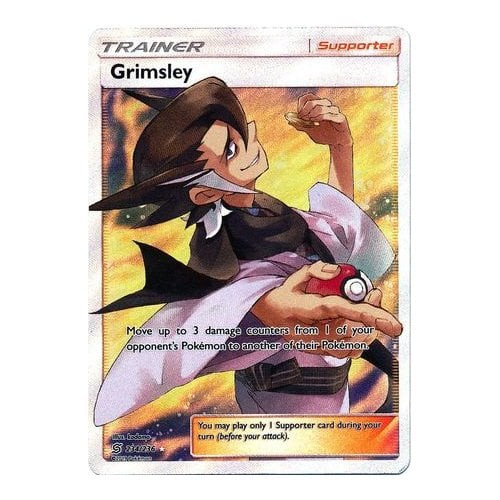 grimsley pokemon card Should be Played More! It Beats Spiritomb! (Pokemon Sword & Shield TCG) Move up to 3 damage counters from 1 of your opponents Pokmon to another of their Pokmon Grimsley's Move - 090/094 -