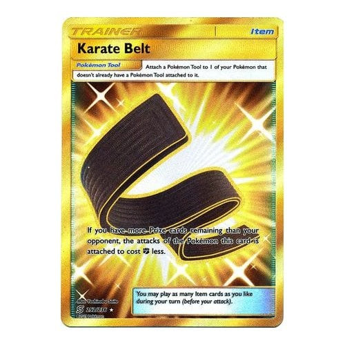 SM Unified Minds 252/236 Karate Belt (Secret Rare)
