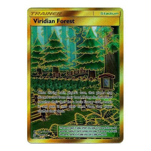 SM Unified Minds 256/236 Viridian Forest (Secret Rare)