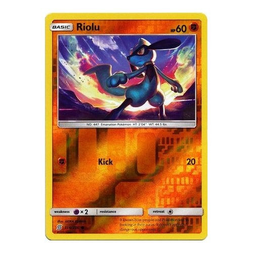 SM Unified Minds 116/236 Riolu (Reverse Holo)