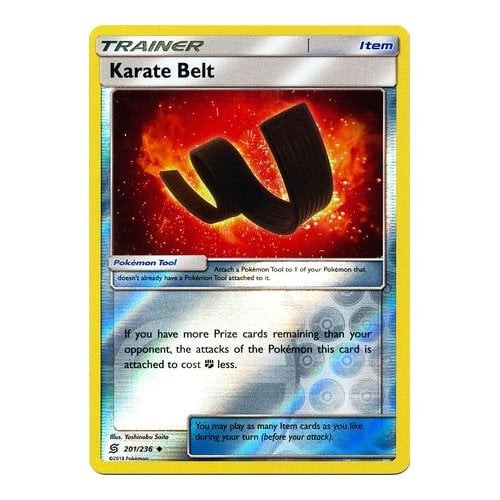 SM Unified Minds 201/236 Karate Belt (Reverse Holo)