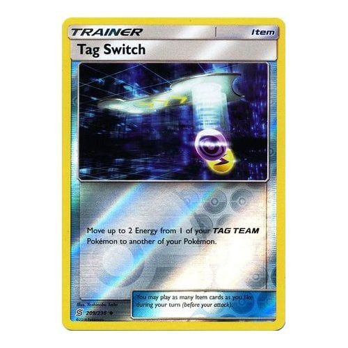 SM Unified Minds 209/236 Tag Switch (Reverse Holo)