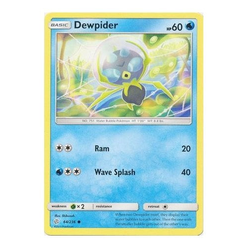 SM Cosmic Eclipse 064/236 Dewpider