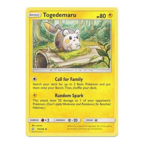 SM Cosmic Eclipse 073/236 Togedemaru