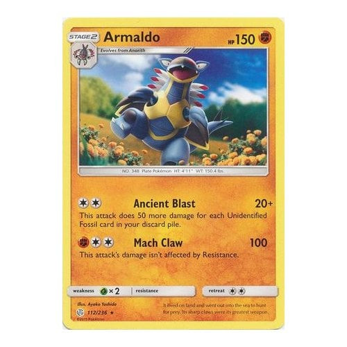 SM Cosmic Eclipse 112/236 Armaldo
